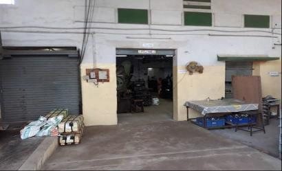 Loading dock area